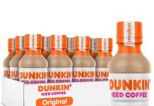 【折后$20.46 Prime包邮】Dunkin Donuts 经典原味即饮冰咖啡13.7oz*12瓶装