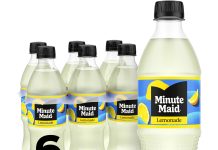 【折后$3.58 Prime包邮】Minute Maid 美汁源经典柠檬水饮料16.9oz*6瓶装