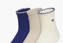【折后$8 包邮】adidas Originals 男女同款经典三叶草中筒袜 3双装