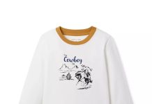 6m-12岁!【折后$9.60 限时包邮】Janie and Jack Cowboy Life 儿童纯棉长袖T恤