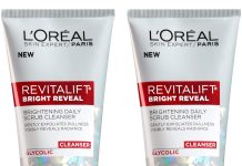 划算!【折后$10.89 Prime包邮】L’Oreal Paris 巴黎欧莱雅焕亮抗老洁面乳 150ml*2支装