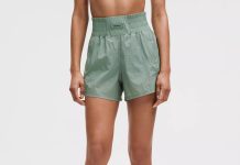 2码捡漏!【折后$19 包邮】Lululemon Lightweight 女士超高腰轻盈宽松运动短裤 4英寸