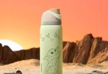 【折后$34.85 Prime包邮】Owala Star Wars FreeSip 古古图案保温水杯 32oz