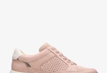 33折!【折后$39.99 包邮】Clarks Tivoli Walk 女士真皮休闲运动鞋