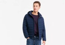 立减$130!【折后$64.99 包邮】Tommy Hilfiger 男士轻量防风泡芙外套 4色选