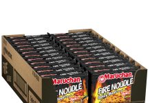 【折后$9.44 Prime包邮】Maruchan日本风味FIRE火辣牛肉味方便面 3oz×22包装