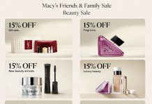 MACY’S梅西百货精选美妆/护肤/套装一律85折热卖❗️→不同品牌阶梯满赠+大牌云集打折又送礼!