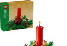 【折后$23.99 Prime包邮】LEGO 乐高圣诞蜡烛花环摆件积木