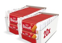 下午茶绝配!【折后$9.49 Prime包邮】Lotus Biscoff 比利时焦糖饼干 40包装