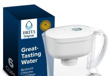 【折后$13.57 Prime包邮】Brita 6杯装滤水壶+1枚滤芯