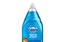 买三瓶太便宜了吧!【折后$11.12 Prime包邮】Dawn 经典强力去油洗洁精 38oz*3瓶