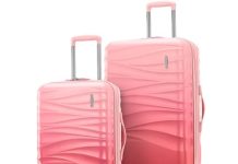 【折后$69.99 Prime包邮】American Tourister Cascade 硬壳行李箱 20+24寸两件套