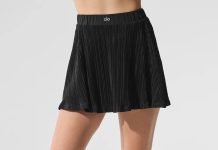 【折后$34 包邮】ALO Yoga Micro Plisse 女士百褶网球裙 两色选