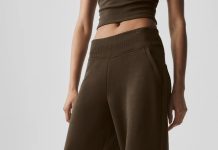 穿上你就是腿精!【折后$89 包邮】ALO Yoga Serenity 女士宽松阔腿卫裤 多色选