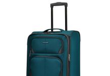 好价!【折后$19.99 Prime包邮】U.S. Traveler Aviron Bay 23英寸轻便软壳万向轮登机箱