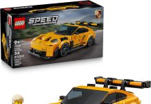 【折后$21.99 Prime包邮】LEGO 乐高保时捷911 GT3 RS超级跑车拼装积木