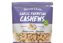 好吃停不下来!【折后$5.89 Prime包邮】Nature’s Eats 蒜香帕尔马干酪风味腰果 16oz
