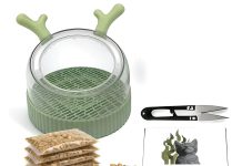 【折后$12.49 Prime包邮】三合一种猫草猫咪慢食碗!