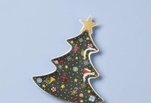 库存告急!【折后$4.99 Prime包邮】Lenox Nutcracker Ballet 胡桃夹子圣诞陶瓷糖果盘