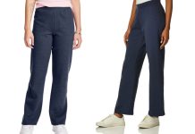 真便宜!【折后$5.96 Prime包邮】Hanes EcoSmart 女士抓绒休闲卫裤